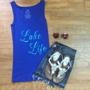 Lake Life Custom Vinyl Tank
